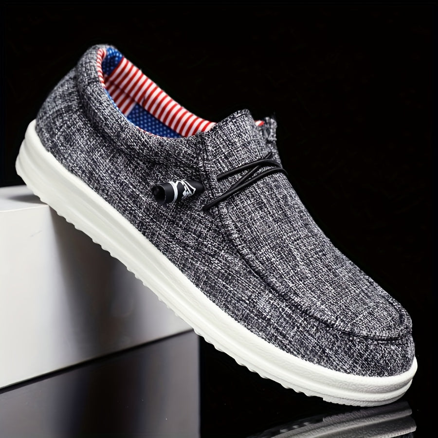 Men's Casual Loafers with Metal Hardware & Moc-Toe Stitch Detail – Slip-On Dress Shoes for Work, Travel & Everyday | Thomler