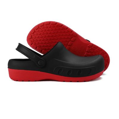 Professional Kitchen Clogs – Non-Slip Work Shoes for Chefs, Cooks & Food Service – Oil-Resistant Rubber Sole, Arch Support, Waterproof | Thomler