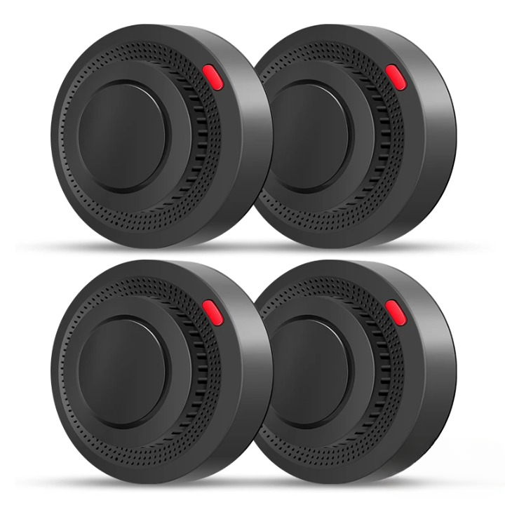 WiFi Fire Alarm with Smoke & Heat Sensor for Home Safety | 85 dB Alert & Remote Monitoring via Smartphone App | Wireless Battery-Powered | Thomler