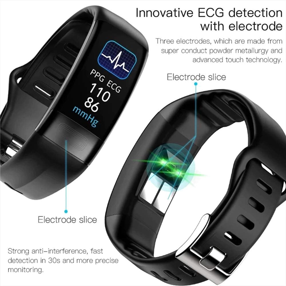 Health Tracking Smartwatch with Heart Rate Monitor, Blood Pressure Trend, and ECG Function for Fitness and Wellness | Thomler