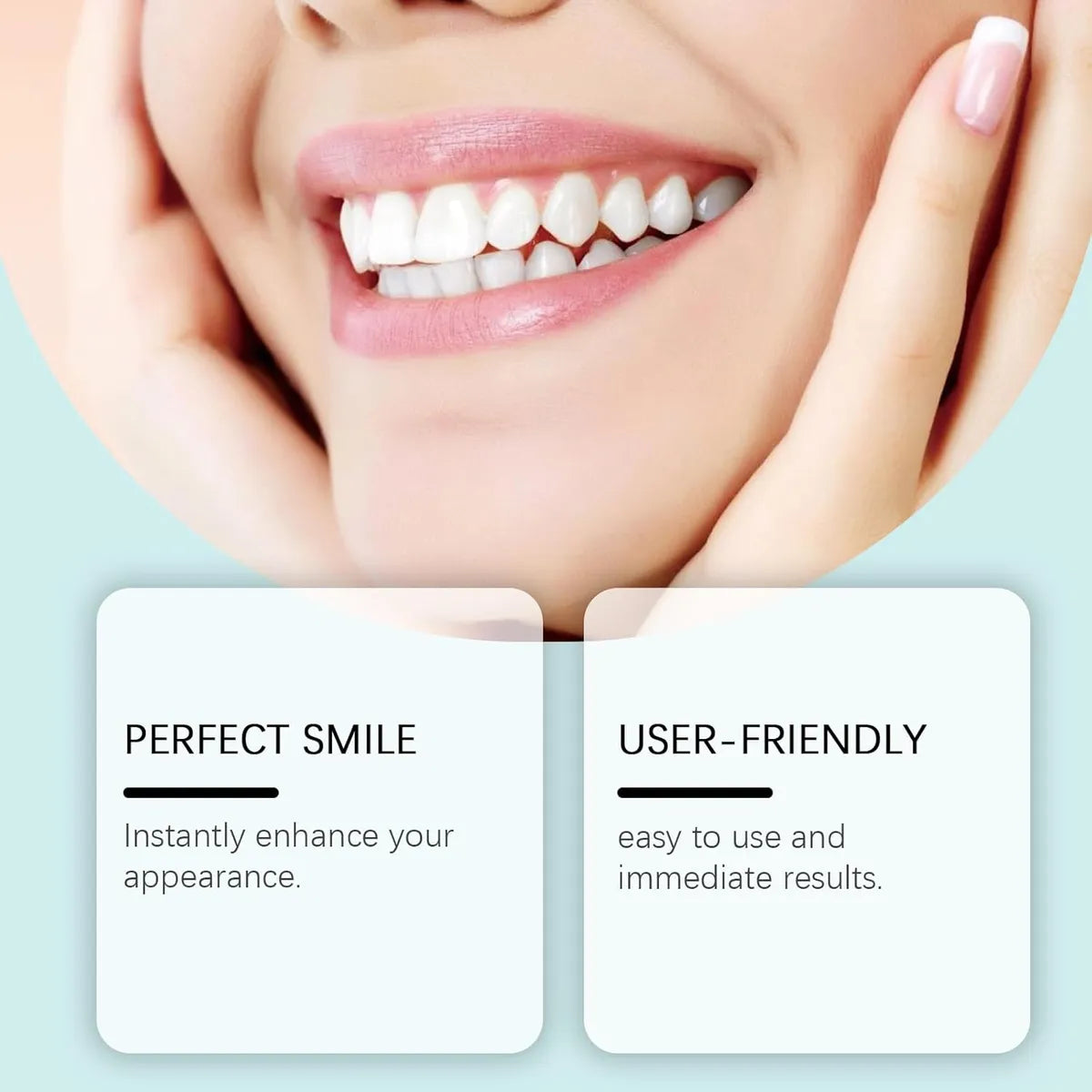 Temporary Cosmetic Dental Veneer Set with Flex-Fit Silicone for Confident Everyday Wear | Thomler