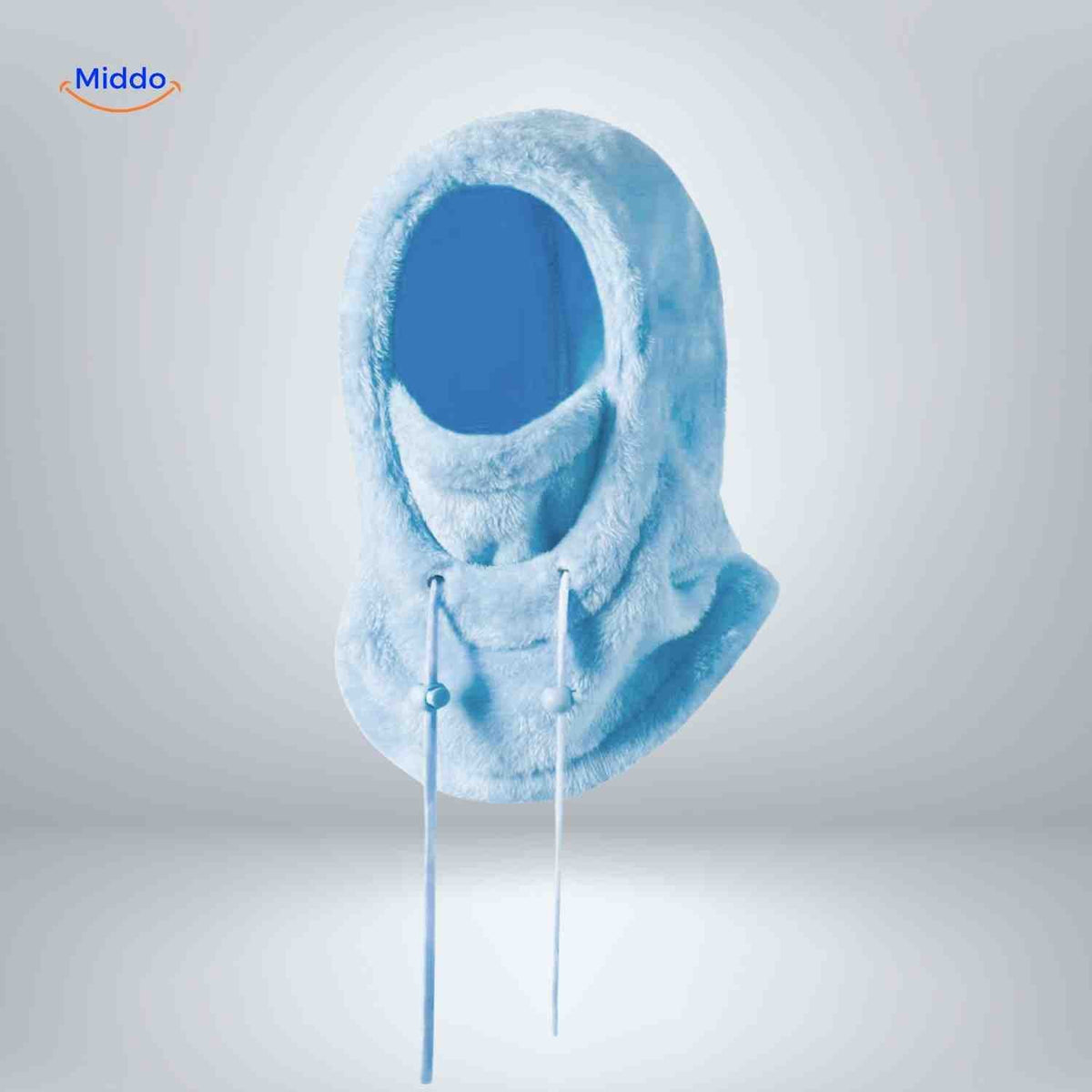 Fleece-Lined Winter Hood with Face Coverage & Adjustable Neck Warmer for Cold Weather Activities | Thomler
