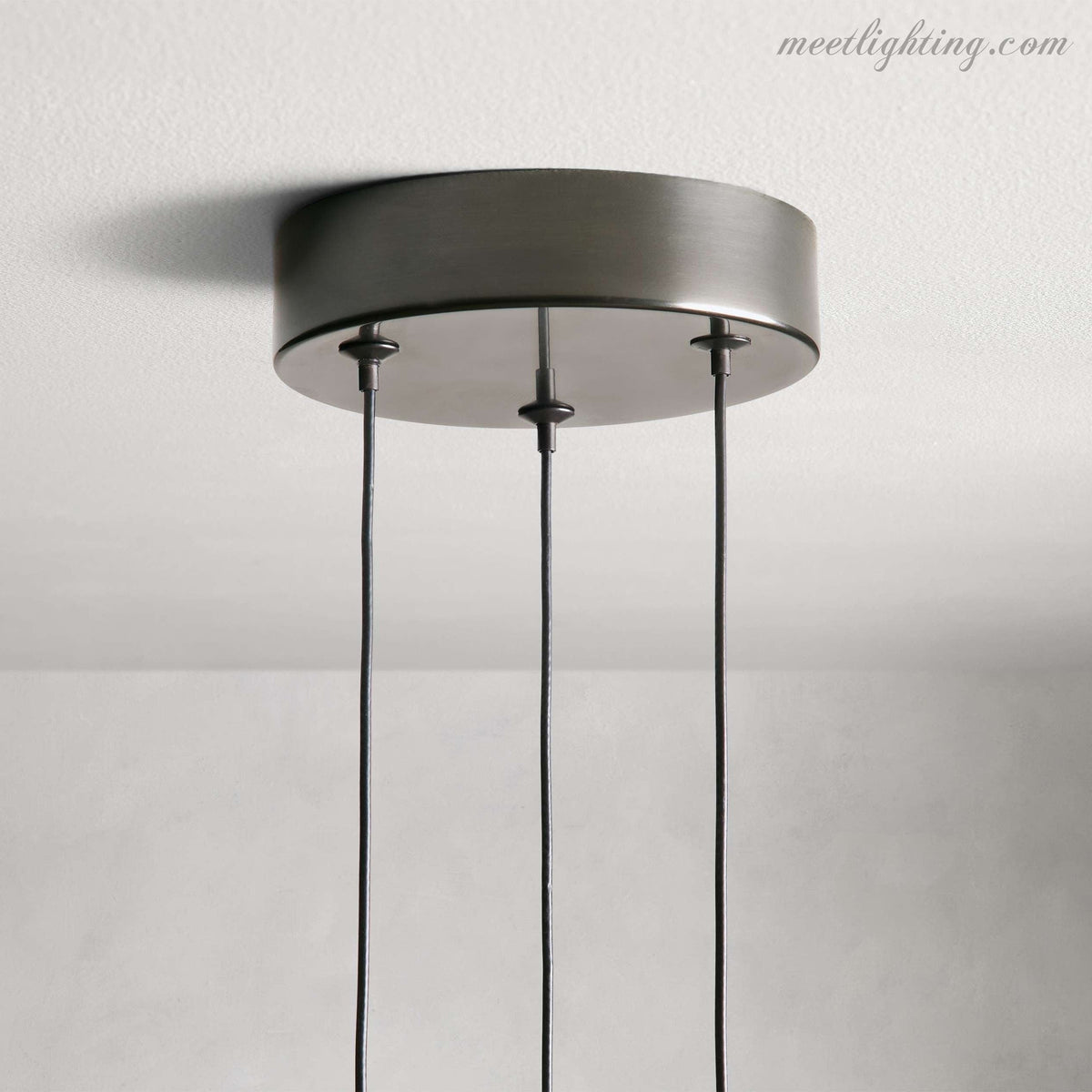 Seeded Glass Teardrop Pendant Light Dimmable LED for Kitchen Island Dining Room Entryway Adjustable Cord Vaulted Ceiling Compatible | Thomler