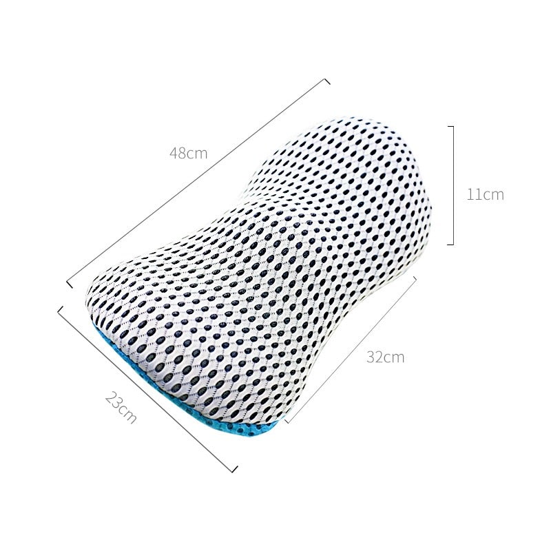 Orthopedic Lower Back Support Cushion for Office Chair, Car Seat & Sofa – Memory Foam Lumbar Pillow for Posture Relief | Thomler