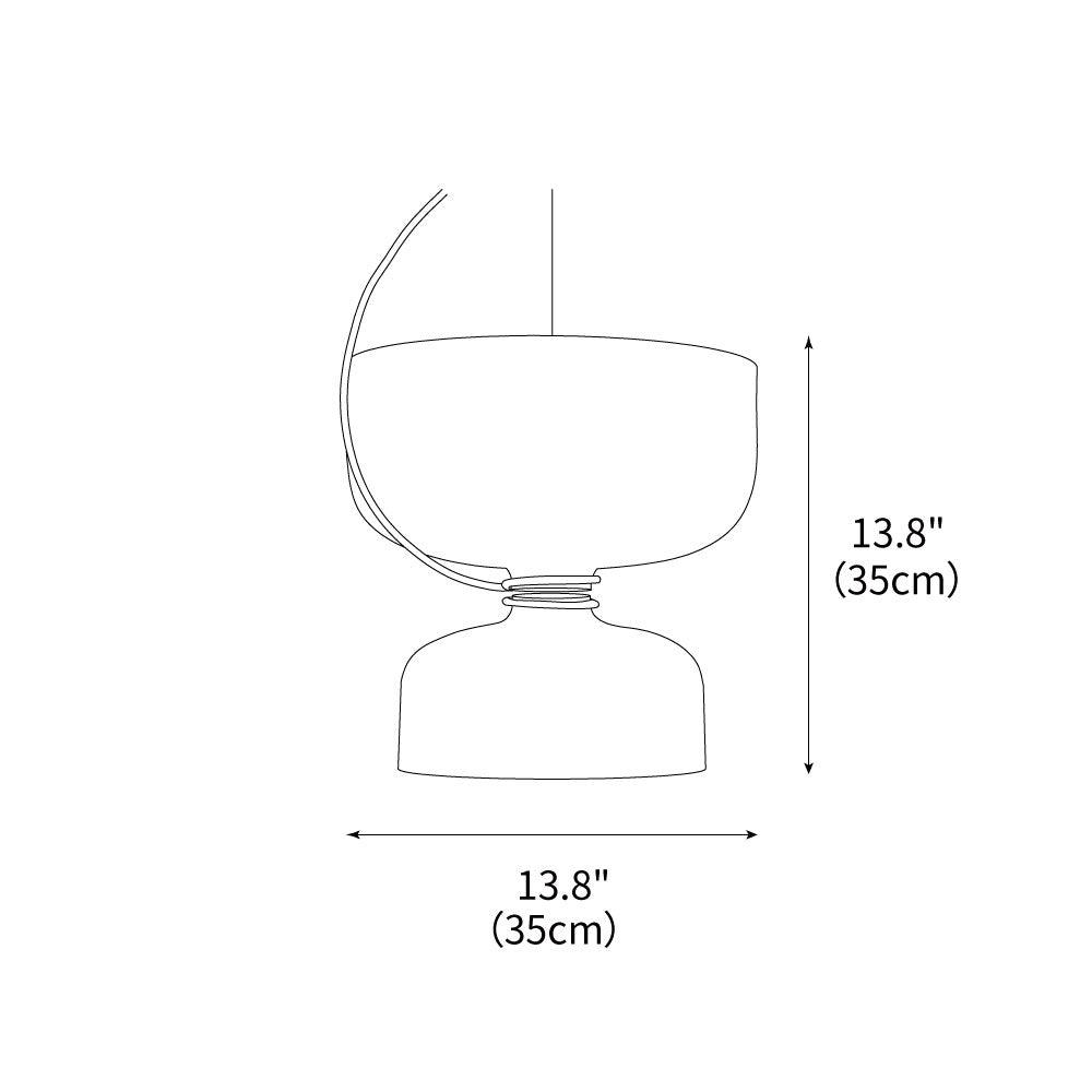 Suspension Cable Ceiling Light Iron Fixture Adjustable Drop Length for Dining Room Kitchen Island Entryway Modern Industrial Farmhouse Decor | Thomler