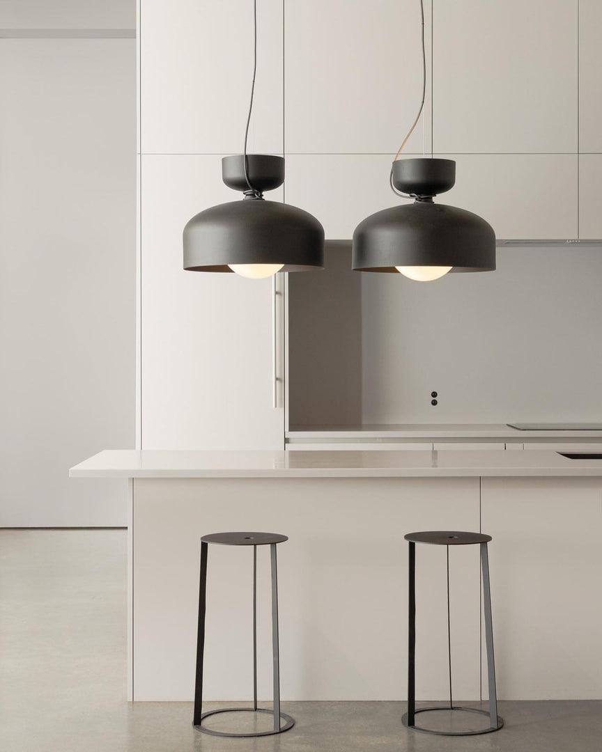 Suspension Cable Ceiling Light Iron Fixture Adjustable Drop Length for Dining Room Kitchen Island Entryway Modern Industrial Farmhouse Decor | Thomler