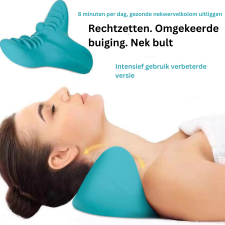 Neck Massage Pillow EVA 21.5 cm Daily Neck Relaxation Home Use Support Pain Relief | Thomler
