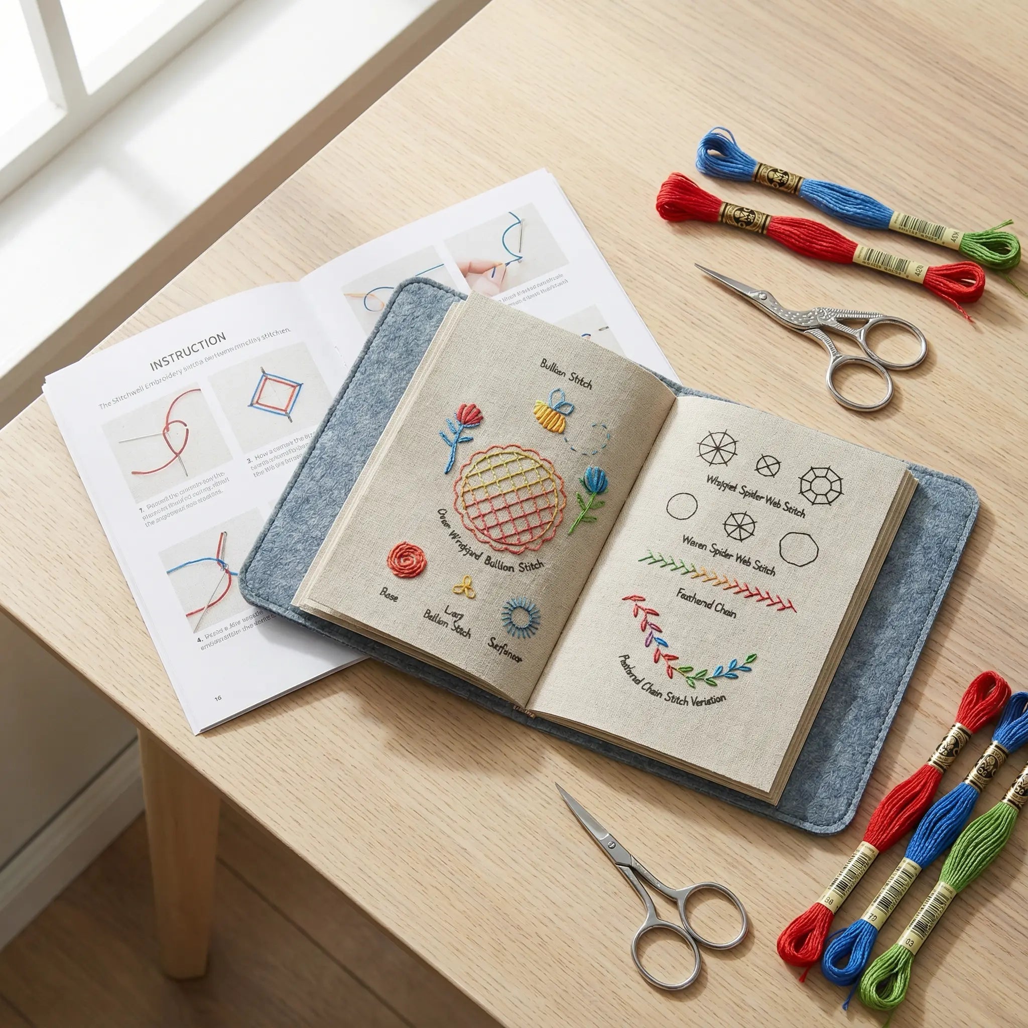 Stickbuch – 106 Techniken für Einsteiger