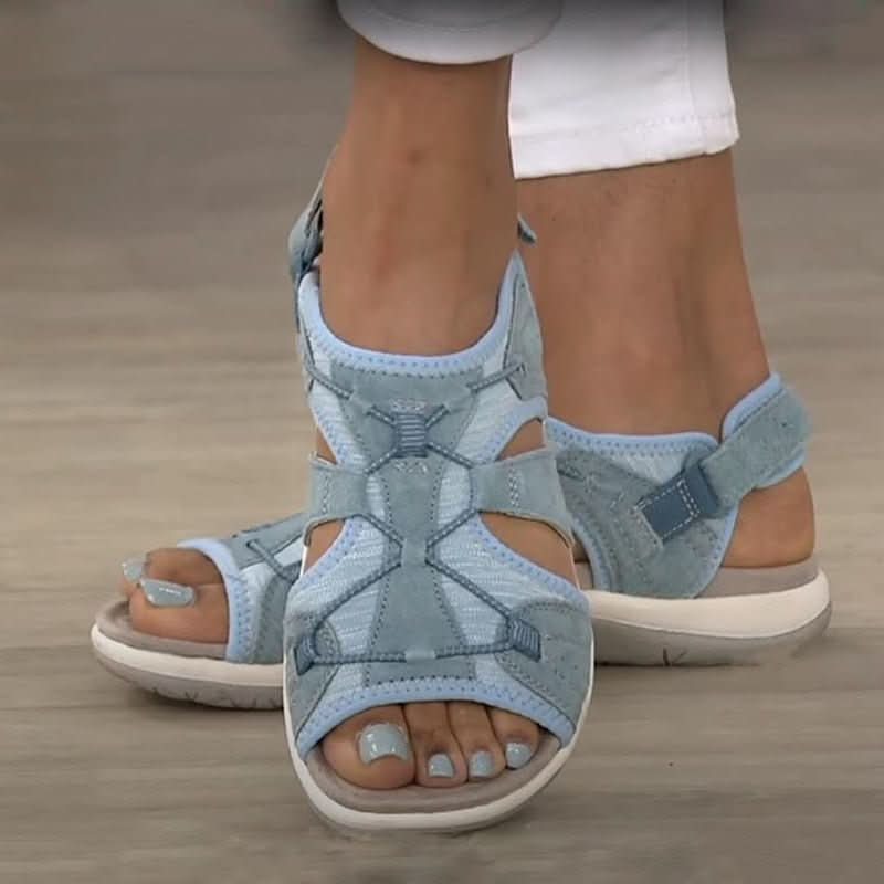 Women's Triple-Arch Support Sandals with Contoured Footbed & Adjustable Straps for All-Day Comfort, Walking & Standing | Thomler