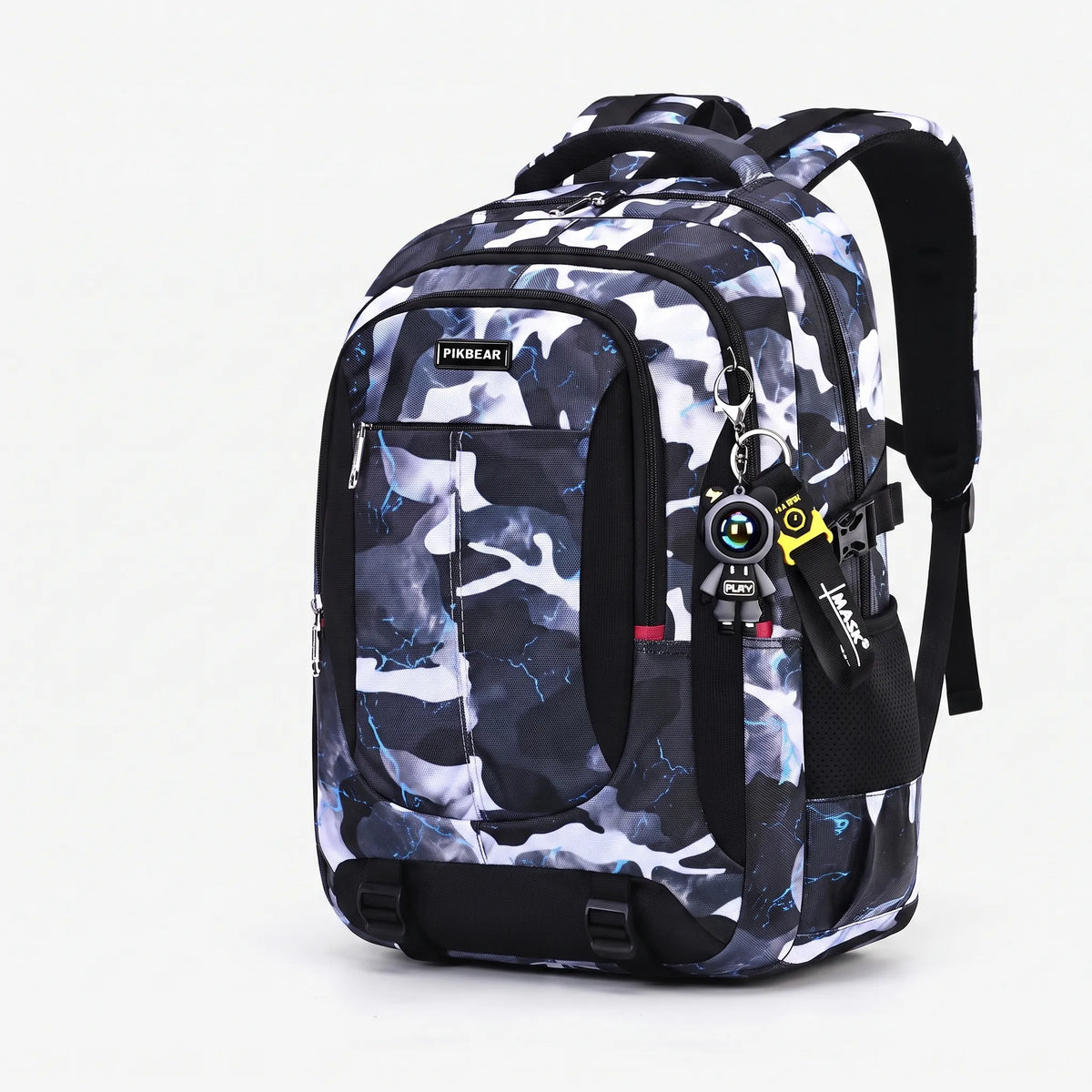Teen School Backpack with Padded Laptop Sleeve & Multiple Compartments for Books & Electronics | Thomler