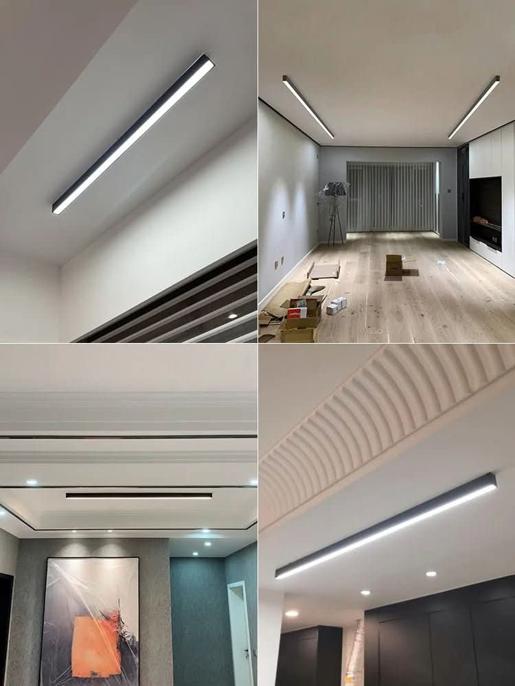 Ceiling Light Aluminum LED 24 in Modern Indoor Living Room Kitchen Hallway Illumination Fixture | Thomler