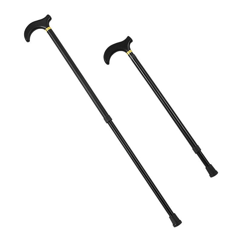 Height-Adjustable Aluminum Walking Cane with Non-Slip Rubber Tip for Everyday Stability and Support | Thomler