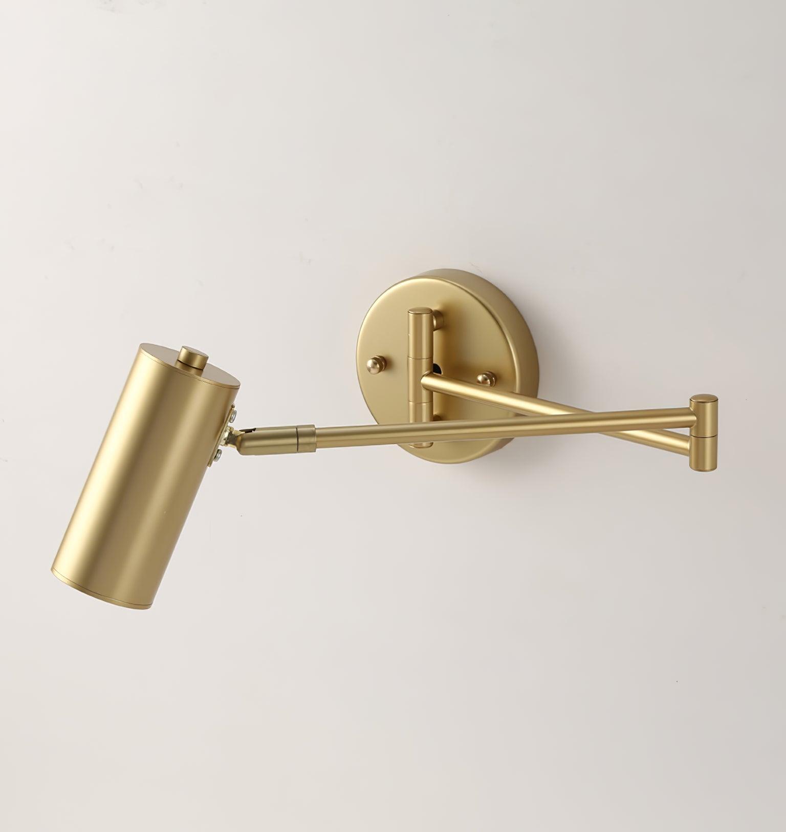 Metal LED Wall Sconce 12.6 in Adjustable Indoor Bedroom Hallway Modern Wall Light Rotating Dimmable Fixture | Thomler