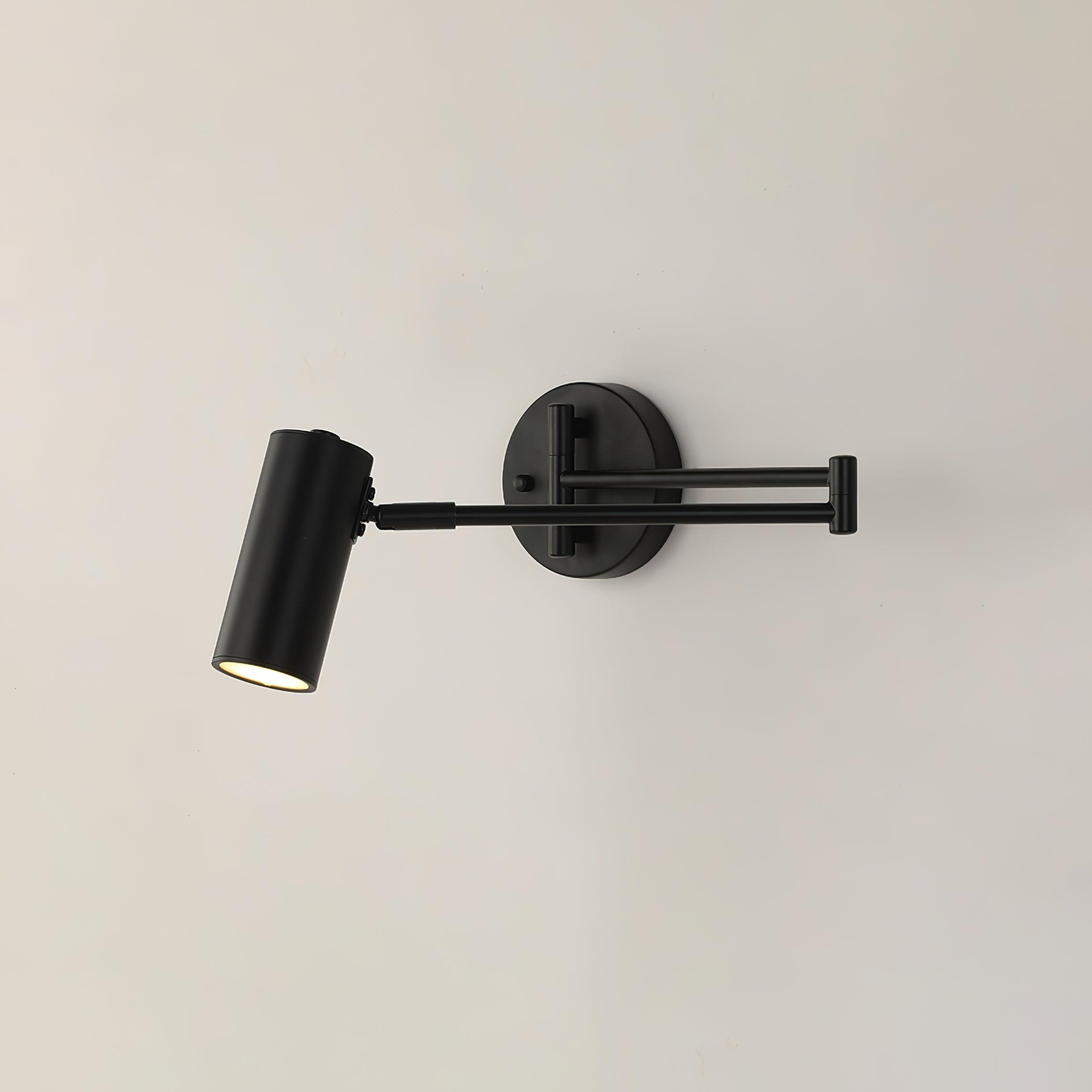 Metal LED Wall Sconce 12.6 in Adjustable Indoor Bedroom Hallway Modern Wall Light Rotating Dimmable Fixture | Thomler