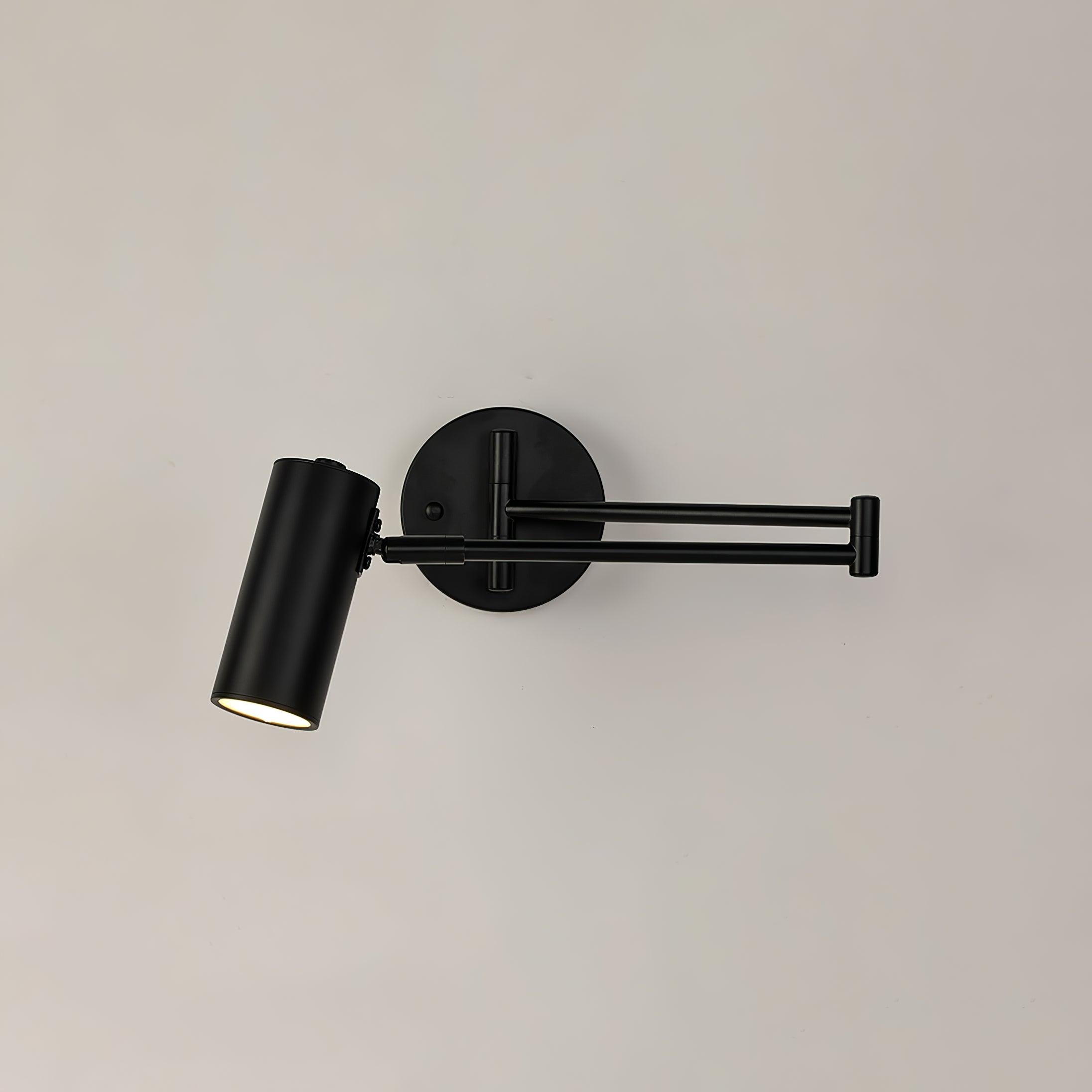 Metal LED Wall Sconce 12.6 in Adjustable Indoor Bedroom Hallway Modern Wall Light Rotating Dimmable Fixture | Thomler