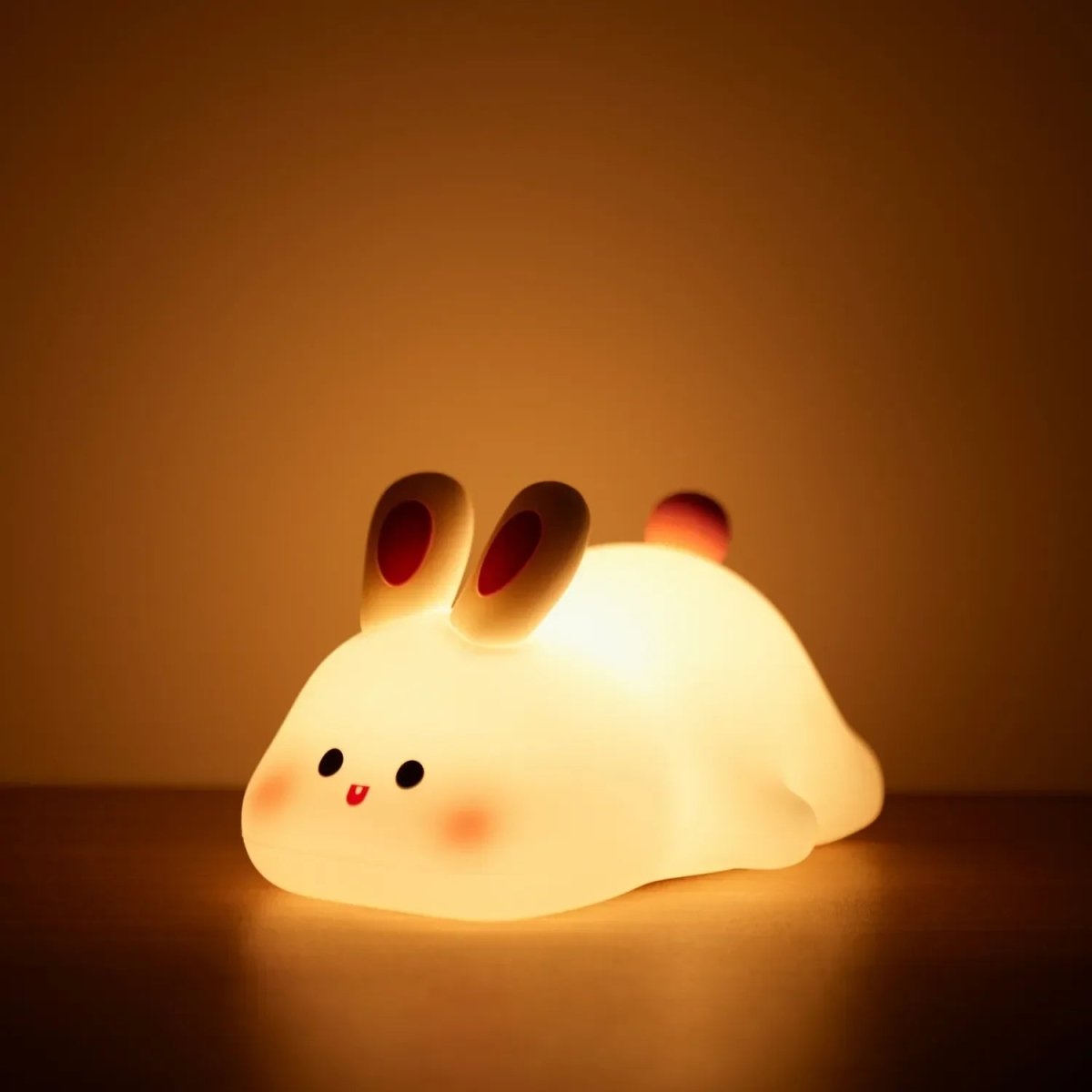 Night Light BPA-Free Silicone 5.9 in Warm Glow Bedroom Kids Nursery Portable Rechargeable Dimmable | Thomler