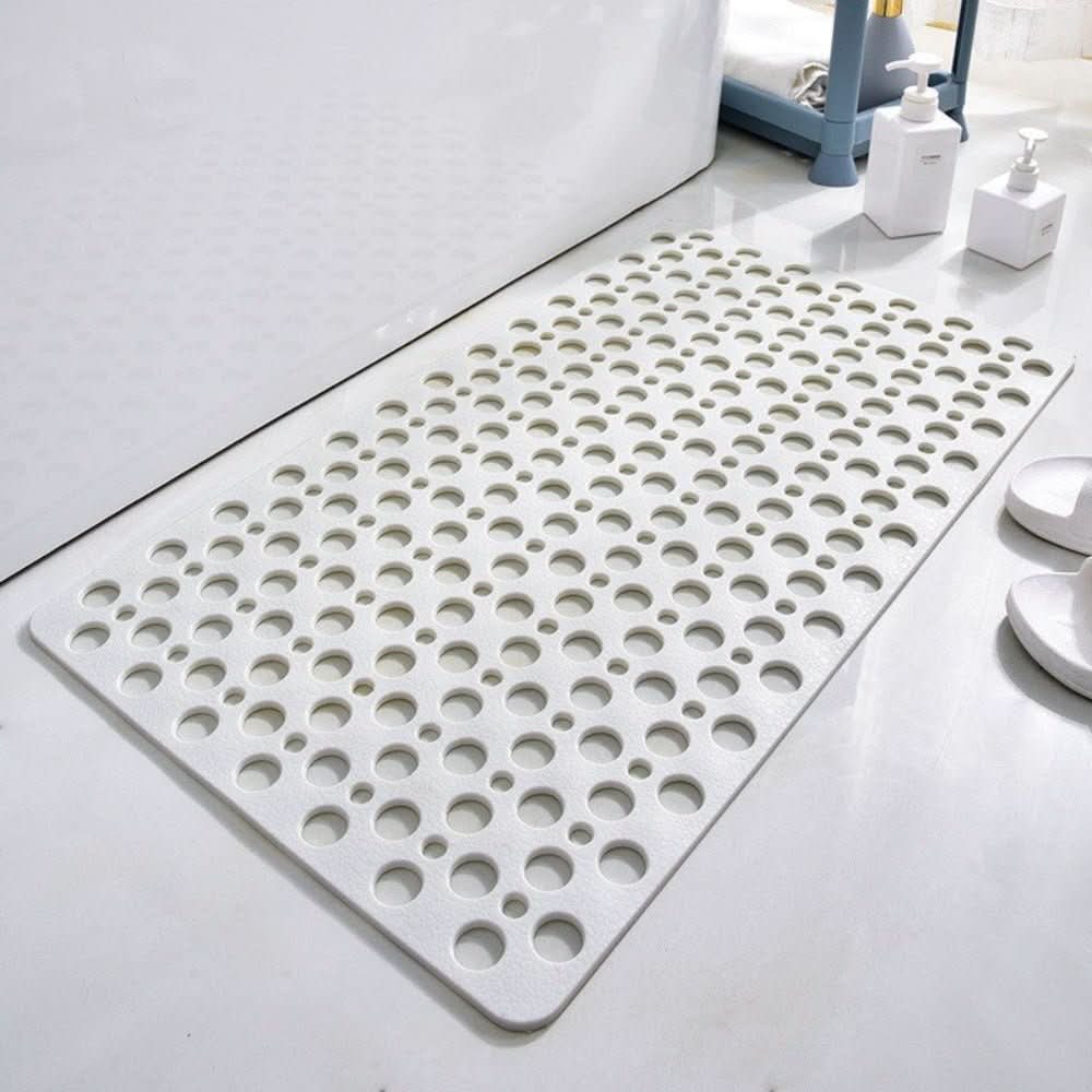 Non-Slip Shower Mat with Drainage Holes – Soft PVC Bath Safety Floor Mat for Wet Surfaces | Thomler