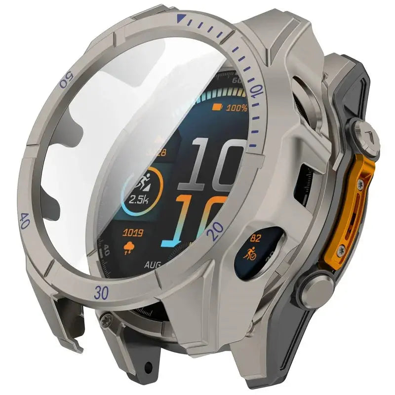 Protective Case & Screen Guard for Garmin Fenix 8 & Descent Mk3i Smartwatch | Thomler