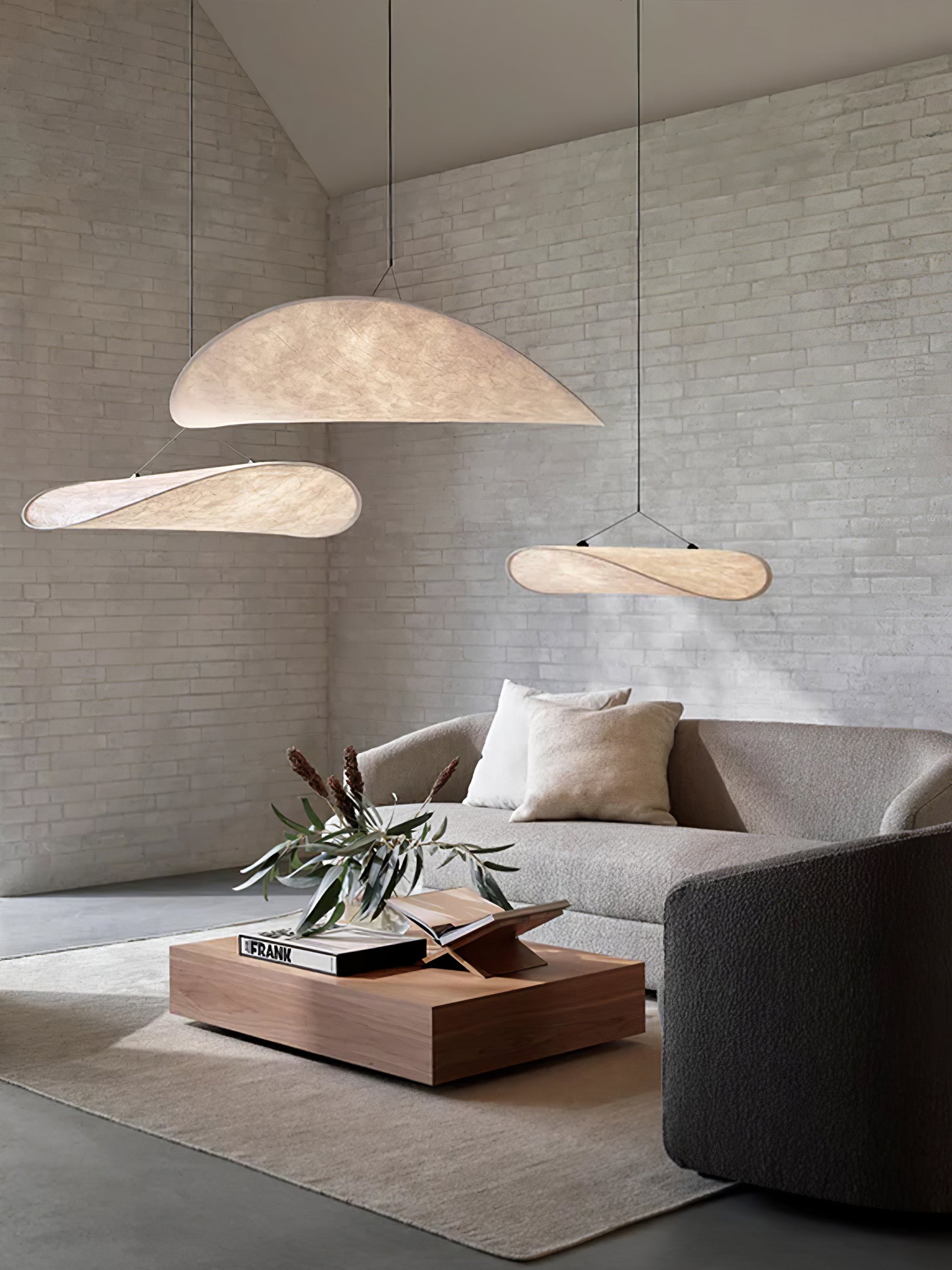 Pendant Light Dupont Paper 23.6 in Ceiling Adjustable Modern Indoor Dining Room Kitchen Lamp | Thomler
