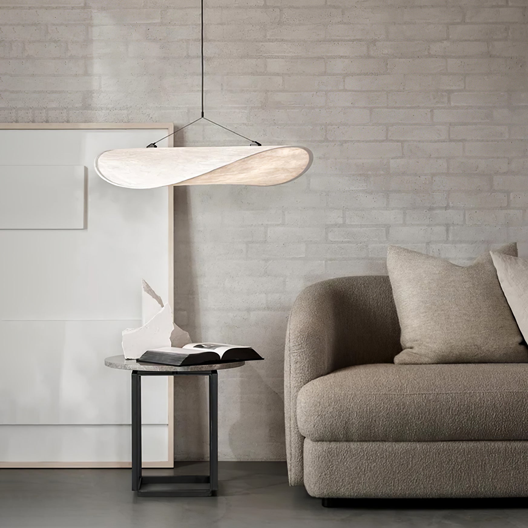 Pendant Light Dupont Paper 23.6 in Ceiling Adjustable Modern Indoor Dining Room Kitchen Lamp | Thomler