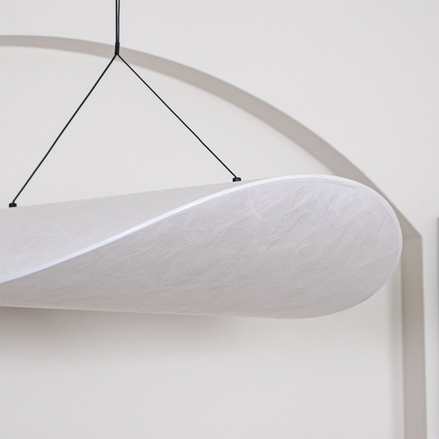 Tense Cloud Pendant Light 31.4 in LED White Ceiling Living Room Dining Modern Hanging Lamp Soft Diffuser Adjustable | Thomler