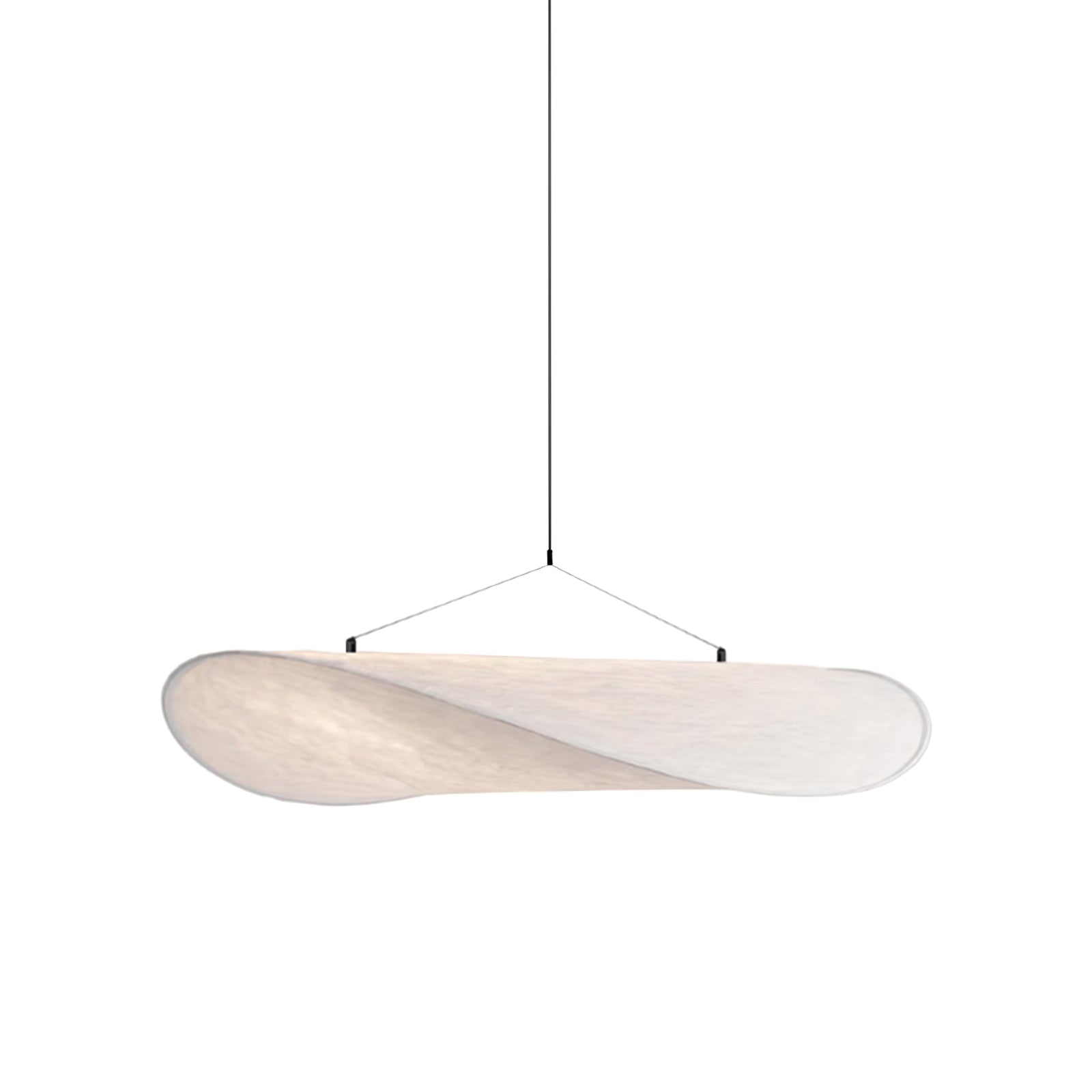 Tense Cloud Pendant Light 31.4 in LED White Ceiling Living Room Dining Modern Hanging Lamp Soft Diffuser Adjustable | Thomler