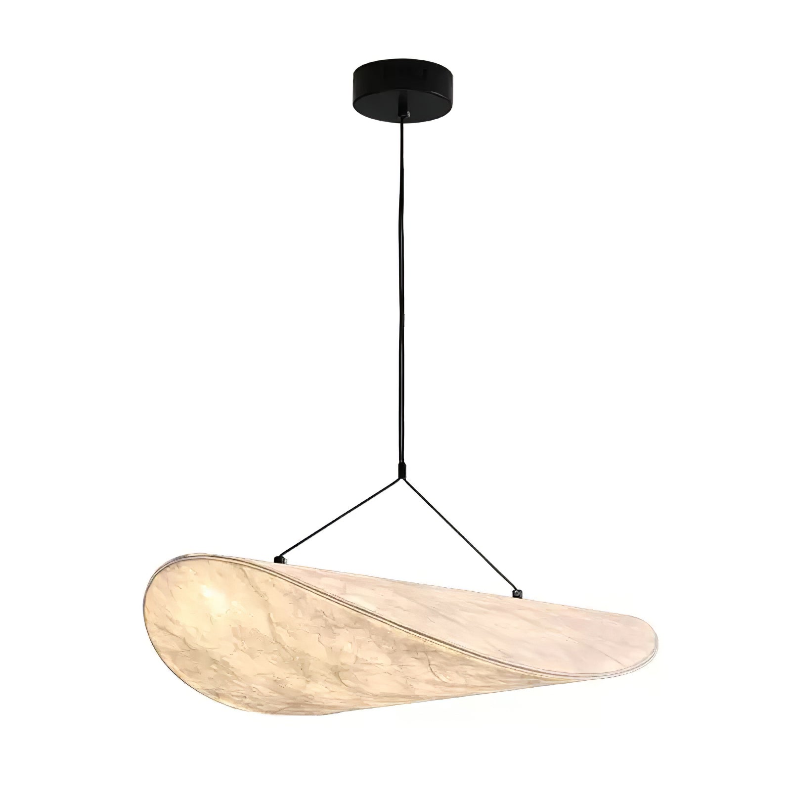 Tense Cloud Pendant Light 31.4 in LED White Ceiling Living Room Dining Modern Hanging Lamp Soft Diffuser Adjustable | Thomler