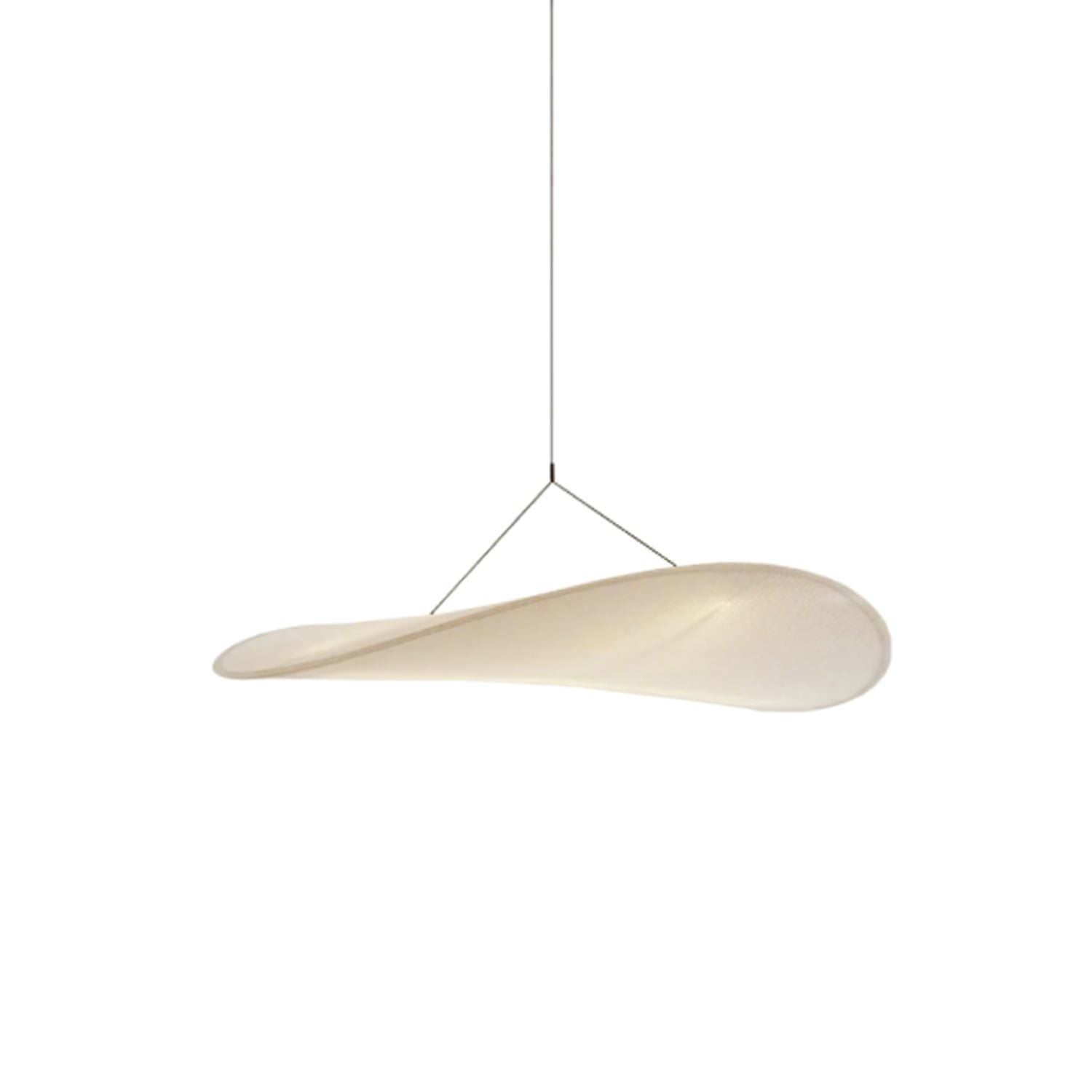 Tense Cloud Pendant Light 31.4 in LED White Ceiling Living Room Dining Modern Hanging Lamp Soft Diffuser Adjustable | Thomler