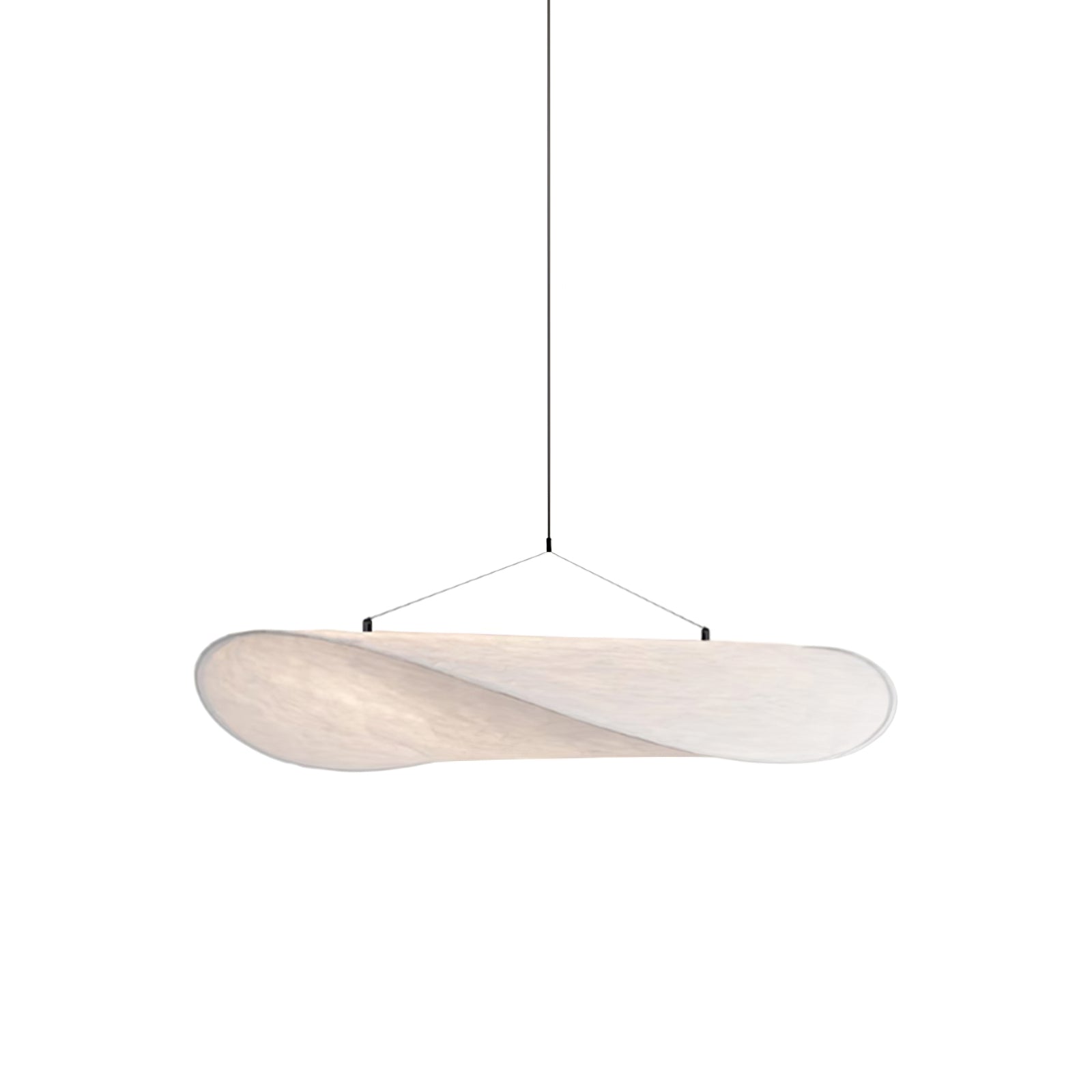 Tense Cloud Pendant Light 31.4 in LED White Ceiling Living Room Dining Modern Hanging Lamp Soft Diffuser Adjustable | Thomler