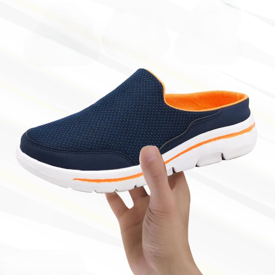 Men's Orthopedic Barefoot Shoes Wide Toe Box Lightweight Slip-Resistant Walking Sneakers for Neuropathy Arthritis Joint Pain Relief | Thomler