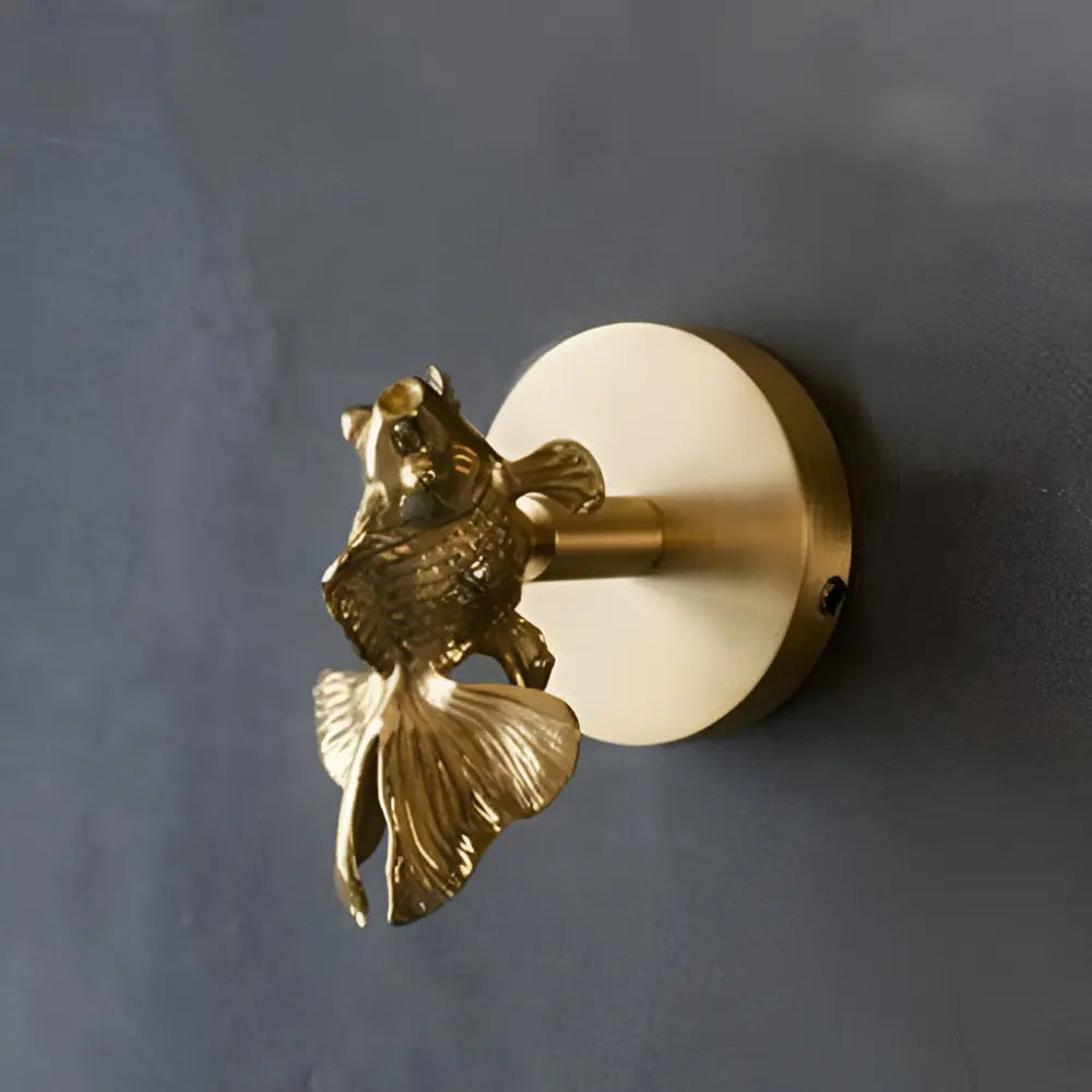 Tier-Wandhaken aus Massivmessing – 6 dekorative Motive mit Goldfinish