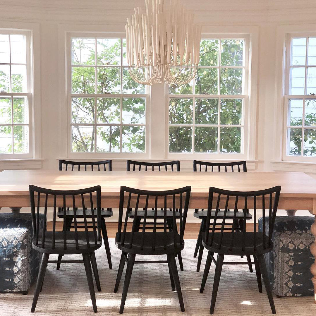 Chandelier Metal 20 in Ivory Modern Dining Room Ceiling Light Decorative Fixture | Thomler