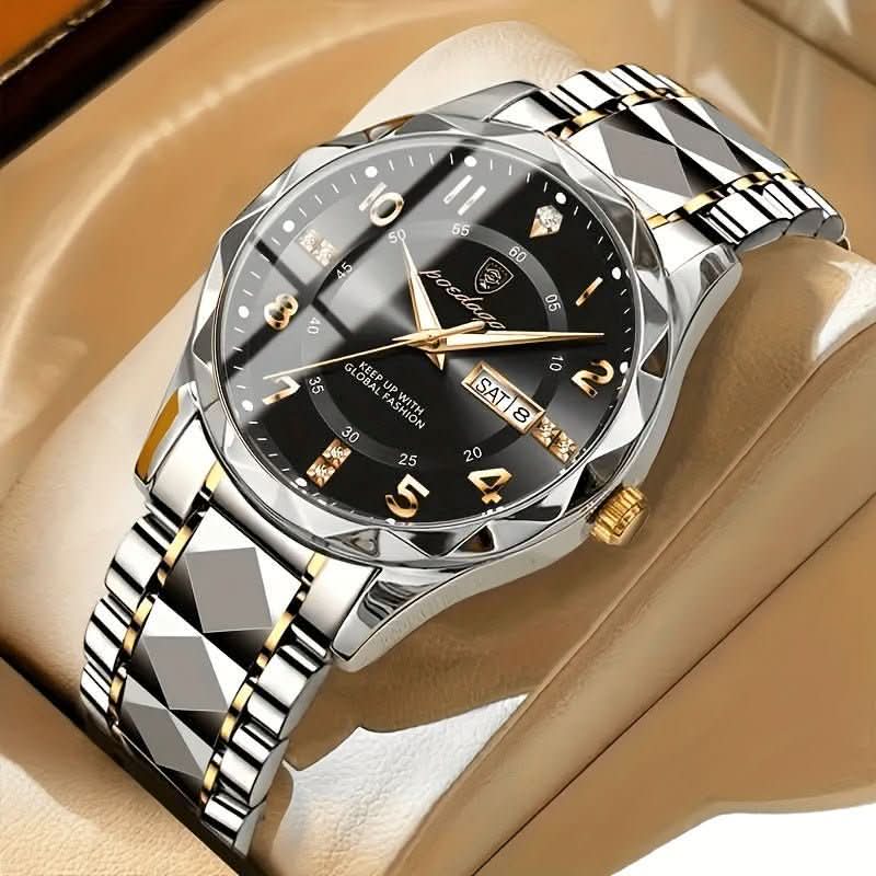 Men's Analog Quartz Watch – Lightweight Metal Case, Scratch-Proof Crystal, 165 ft Water Resistant, Sport & Casual Design | Thomler