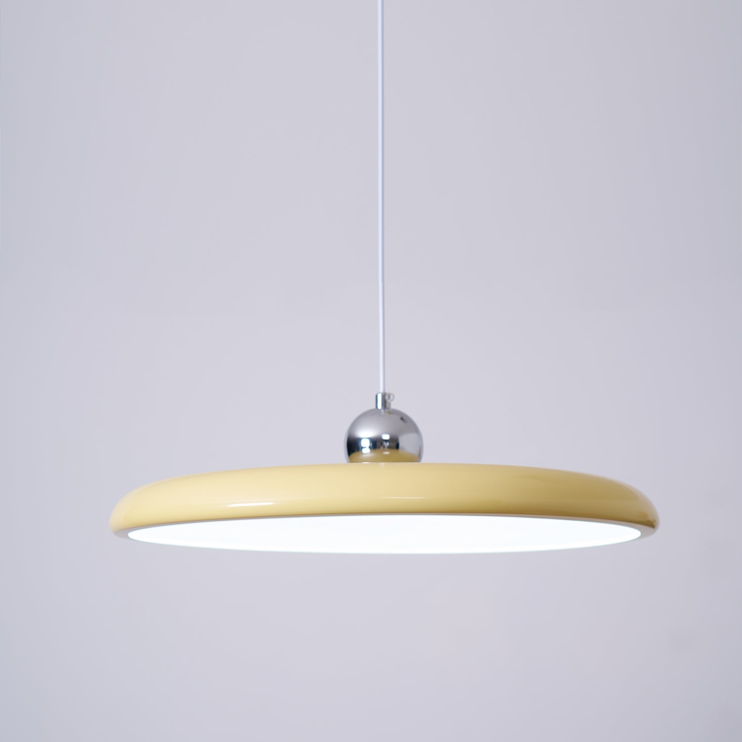 Pendant Light Acrylic 15.7 in Adjustable Yellow Dining Room Kitchen Ceiling Lamp Modern LED Lighting | Thomler