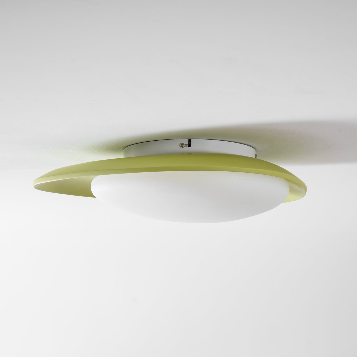 Ceiling Light Resin Integrated LED 46.0 cm Green Modern Living Room Flush Mount Lamp | Thomler