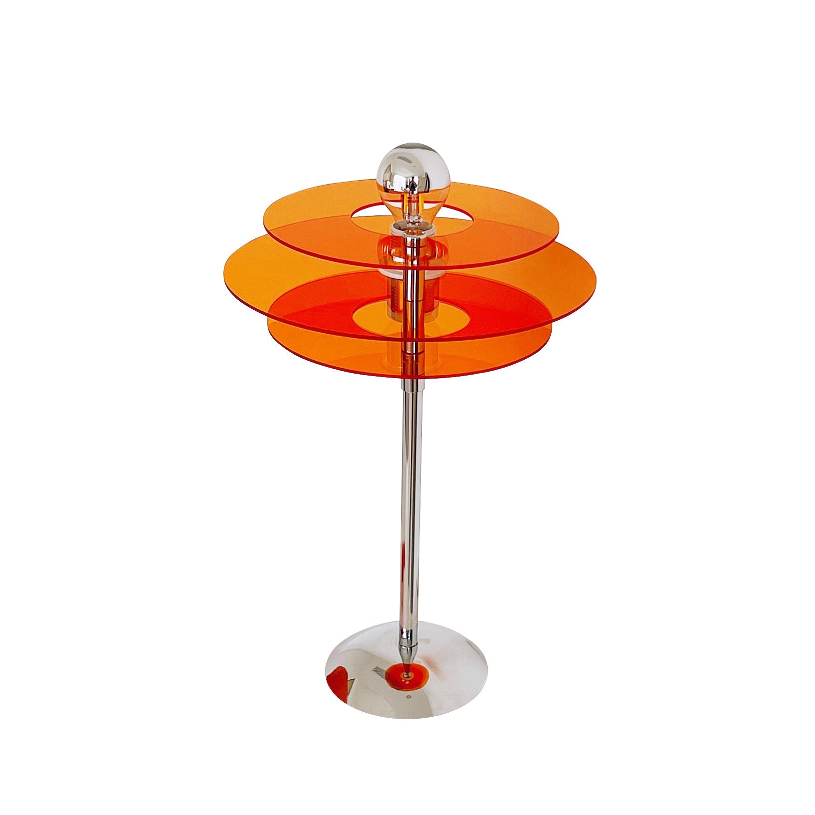 Table Lamp Acrylic 9.1 in Green Modern Desk Bedside LED Lighting Fixture | Thomler