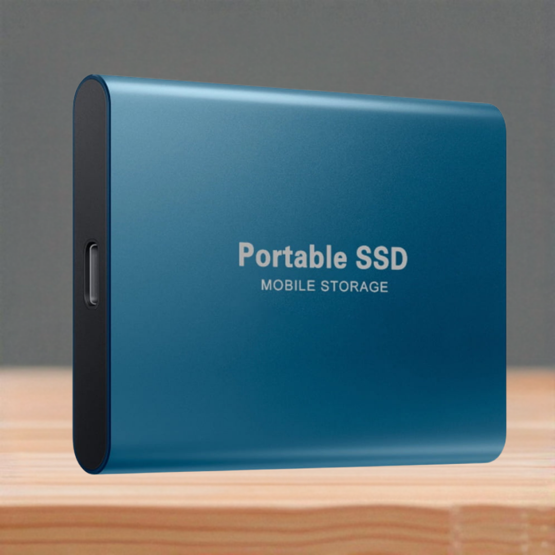 External Solid State Drive Impact-Resistant 1 TB Portable Storage USB 1050 MB/s Fast File Transfer | Thomler