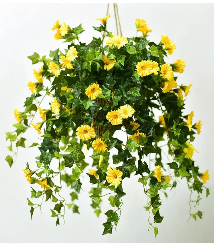 Fade-Proof Faux Flower Stem – 26 in Bloom Spray for Sunrooms & Patios | Thomler