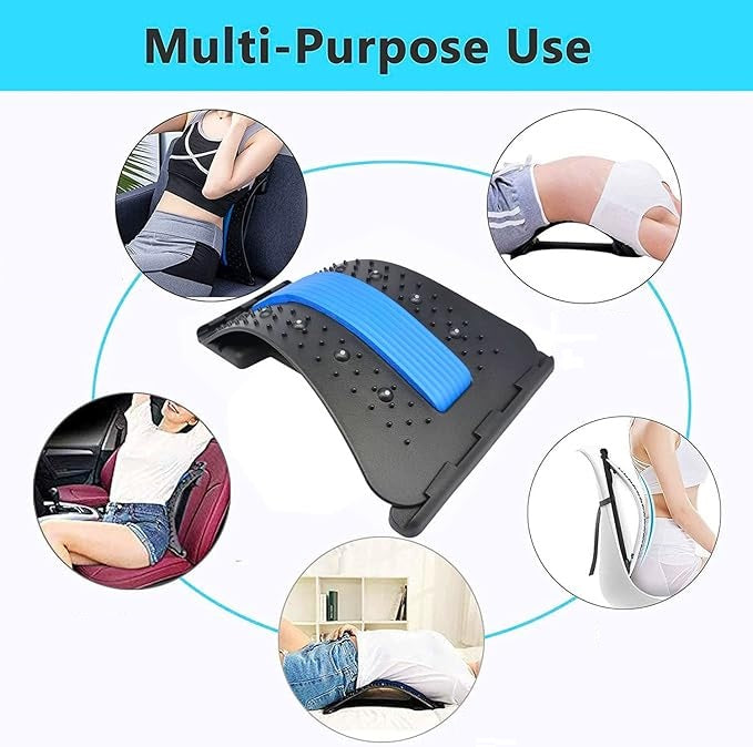 Multi-Level Spinal Alignment Device for Posture Correction and Lumbar Support at Home, Gym or Office Use | Thomler