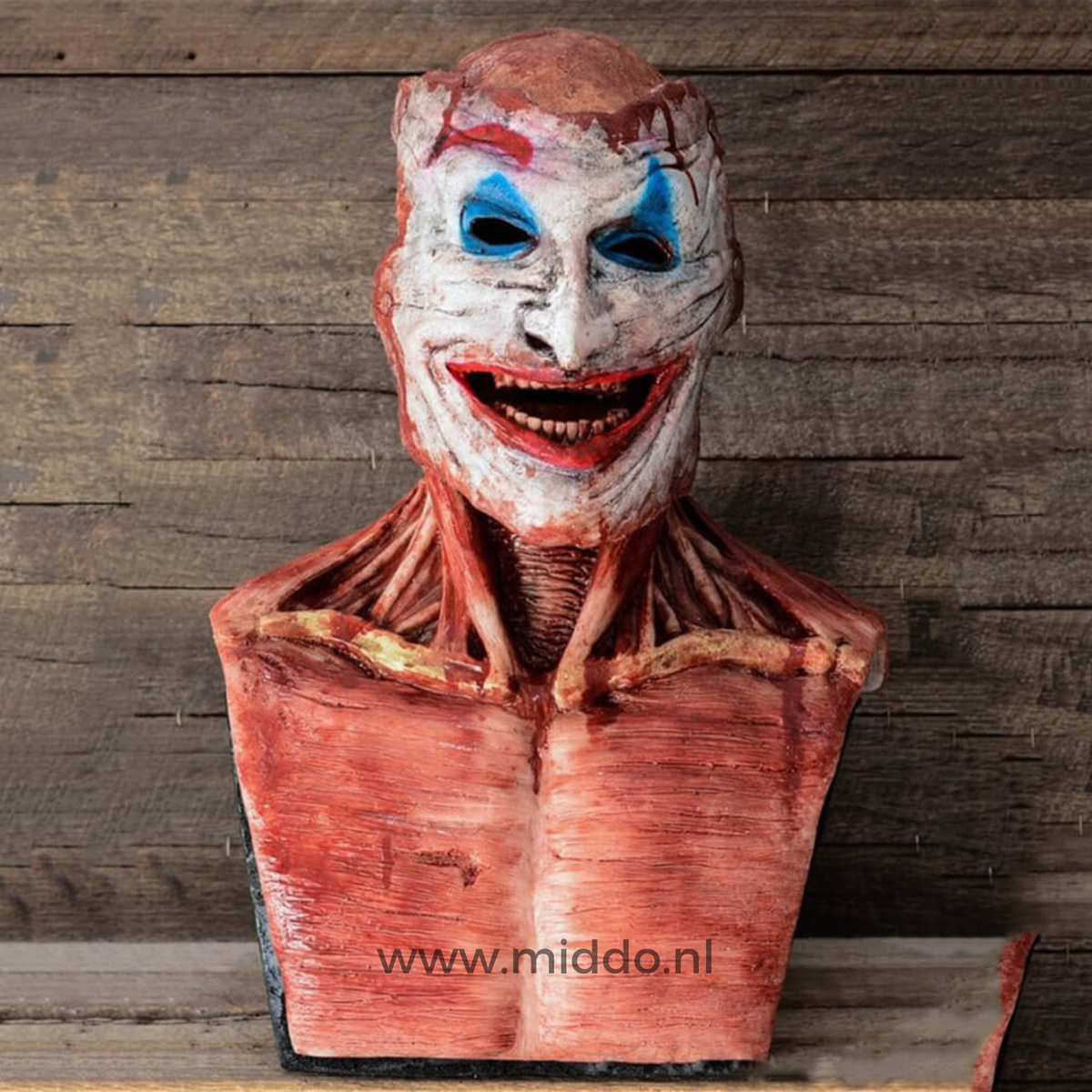 Dual-Layer Horror Mask with Removable Face Effect for Halloween Costume Parties | Thomler