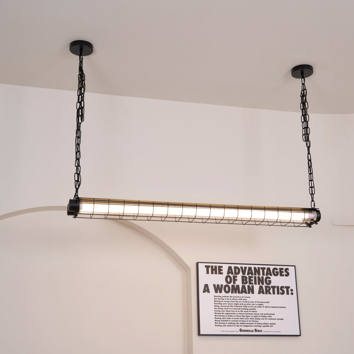 Contemporary Tubular Glass LED Pendant – Metal & Glass Island Light for Kitchen & Dining | Thomler