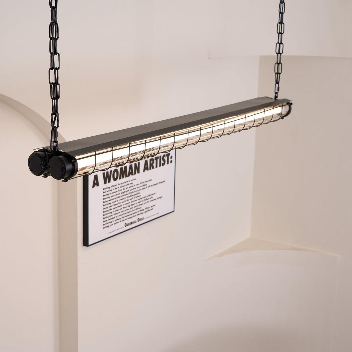 Contemporary Tubular Glass LED Pendant – Metal & Glass Island Light for Kitchen & Dining | Thomler