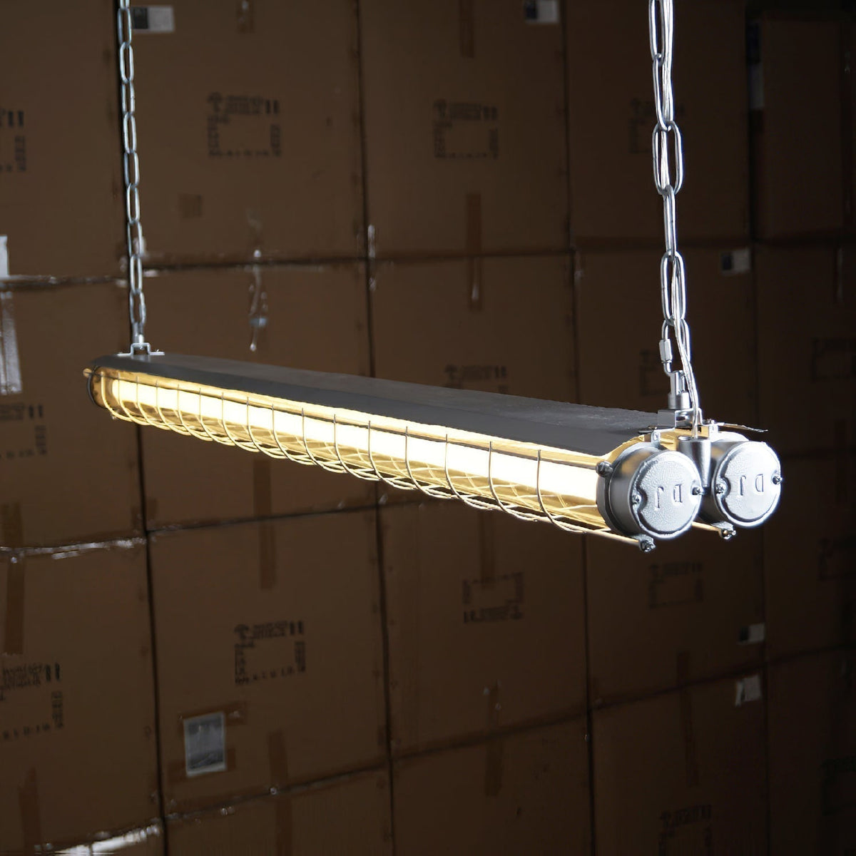 Contemporary Tubular Glass LED Pendant – Metal & Glass Island Light for Kitchen & Dining | Thomler