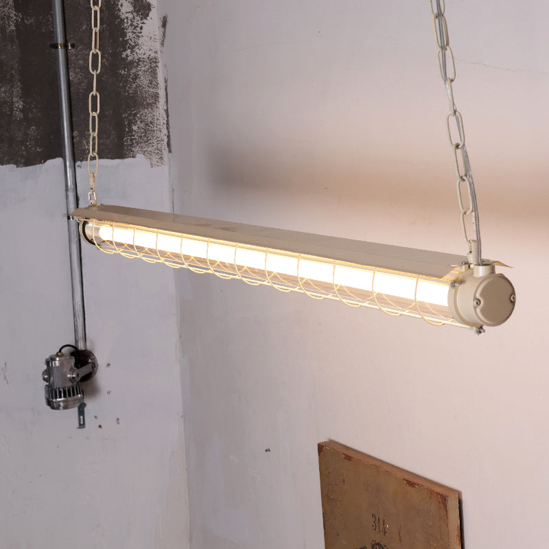 Contemporary Tubular Glass LED Pendant – Metal & Glass Island Light for Kitchen & Dining | Thomler