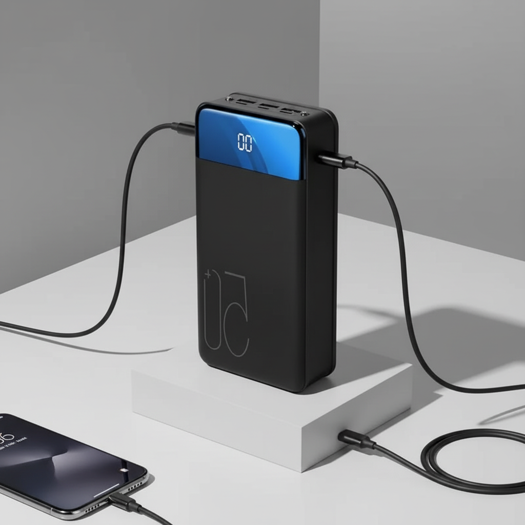50000mAh Portable Charger with Laptop Output – Multi-Device Fast Charging Power Bank for Phones, Tablets & Laptops | Thomler