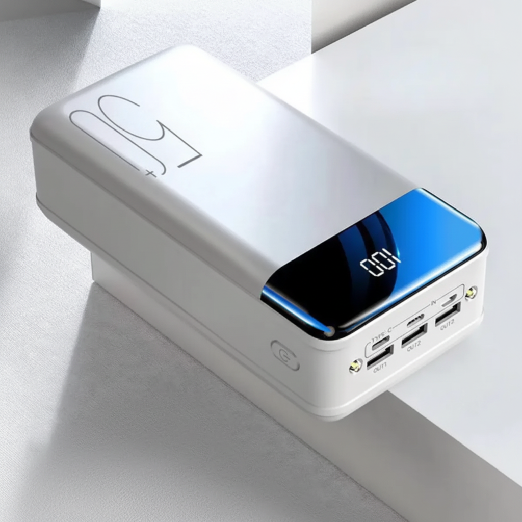 50000mAh Portable Charger with Laptop Output – Multi-Device Fast Charging Power Bank for Phones, Tablets & Laptops | Thomler