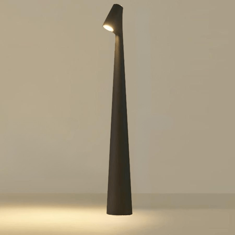 Table Lamp Metal 5.5 in x 17.7 in Cordless Warm White Light Indoor Outdoor Decorative Ambient Lighting | Thomler