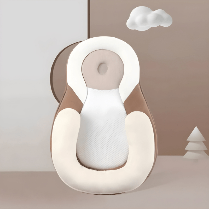 Infant Head-Shaping Sleep Pillow – Pediatrician-Backed Ergonomic Baby Support for Crib & Bassinet | Thomler