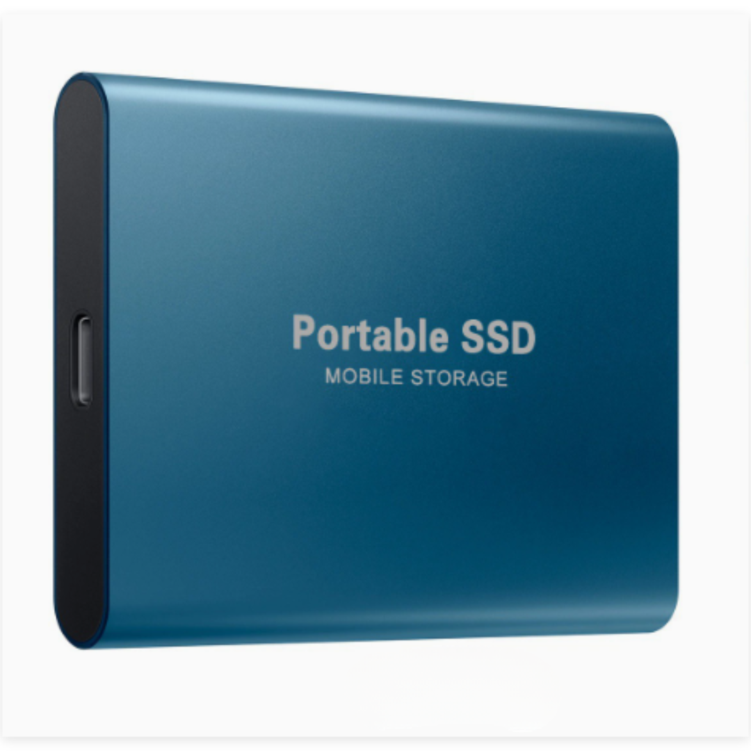Portable 2TB External Solid-State Drive – USB-C, 1050 MB/s Transfer Speed for Laptop & Desktop | Thomler