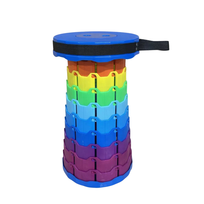 Telescopic Folding Stool Portable Collapsible Seat for Camping Hiking Outdoors Travel Events | Thomler